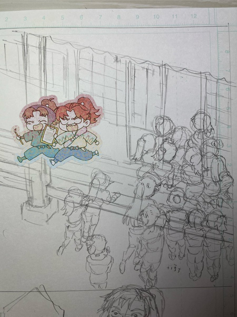 「ぐっすり寝こけたので朝活しました わらわら集まる描くの楽しかった 」|おおとみのイラスト