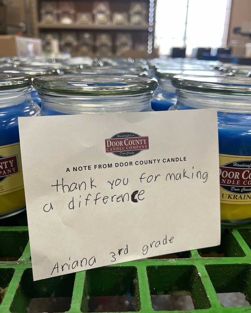 DoorCoCandle's tweet photo. With every purchase of your Door County Candle product, a portion gets donated back to charity. Over 1 million dollars has been donated to nonprofit organizations because of our wonderful community. Thank you for your support.
#candlescreatingchange #candleshop #doorcounty https://t.co/ZimwMnqDwL