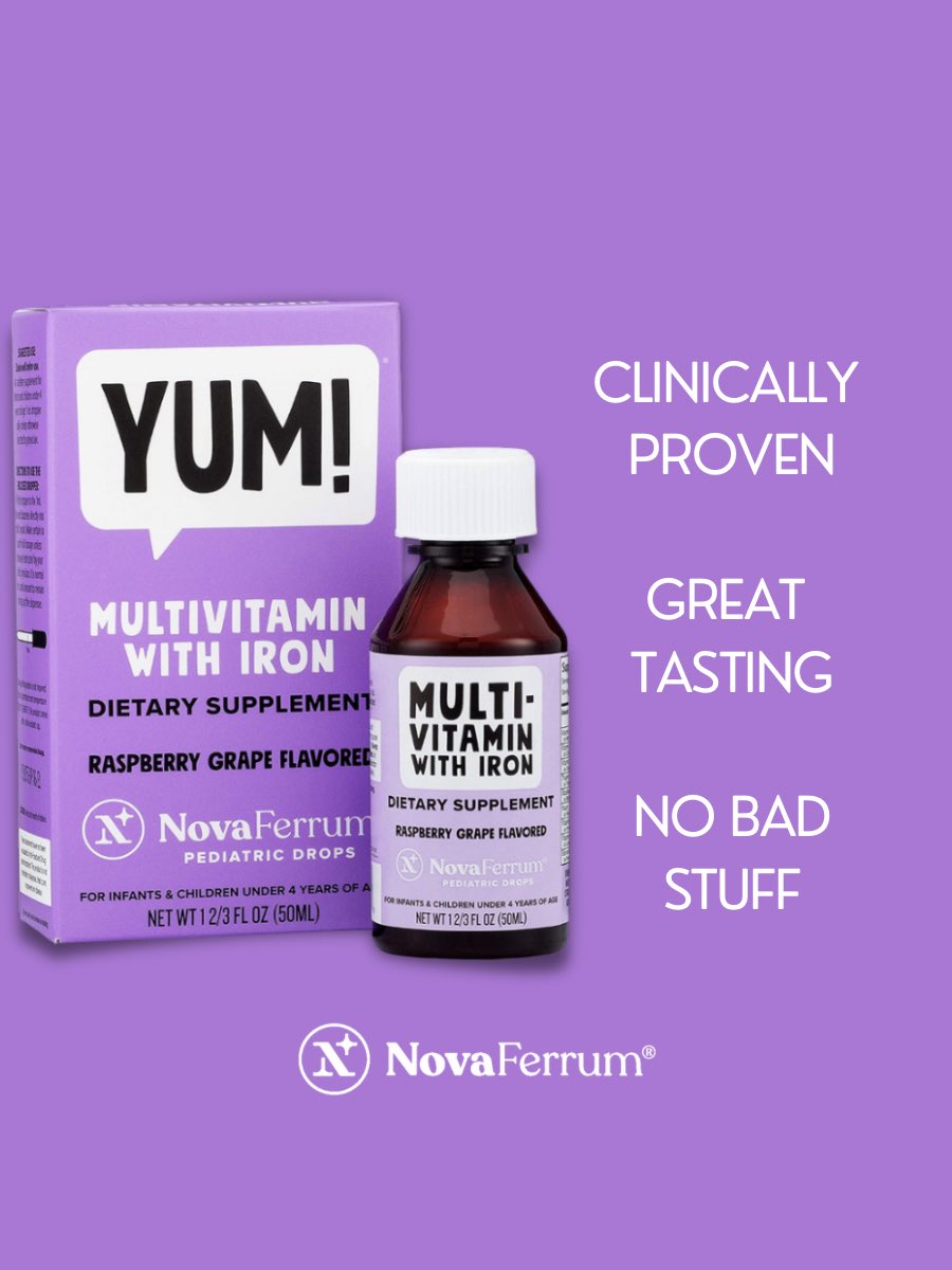 We’re officially 15! 🥳 Our founder created NovaFerrum for his daughter &amp; today, it’s trusted by doctors &amp; loved by parents everywhere. We’ve spent the last 15 years committed to one mission: making parents’ lives easier with great-tasting, no-nonsense iron supplements that work.