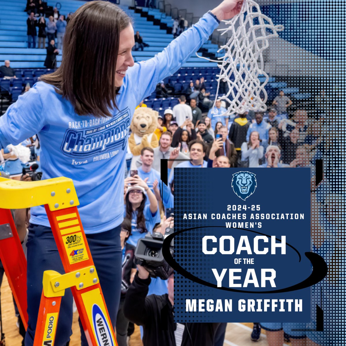 Huge congratulations to <a href="/CUCoachG/">Megan Griffith</a>, who has received the Asian Coaches Association’s (<a href="/AsianCoaches/">Asian Coaches Association</a>) Coach of the Year Award for a third time! 🤩👏 You are an inspiration to so many, Coach G! 🐐

#RoarLionRoar // #OnlyHere // #EDGE