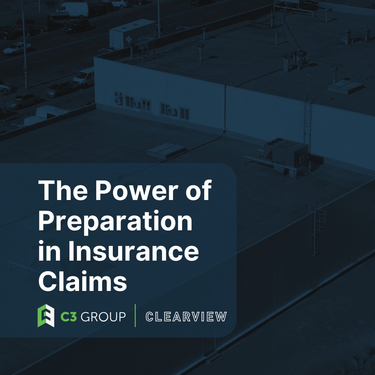 At C3, we know that the more we understand our clients before the storm, the better the outcome. Our C3 Clearview Asset Protection model is here to revolutionize how you prepare, manage, and recover from severe weather. 

#ProactiveAdjusting #C3Clearview