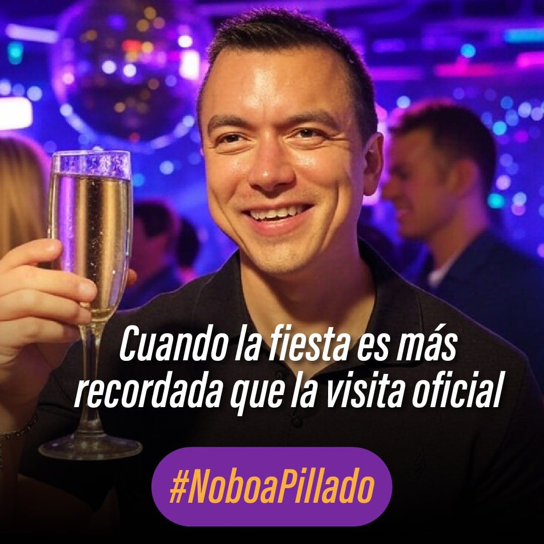 luqueNavarre's tweet photo. Así no se gana respeto internacional. Así se hace el ridículo. #NoboaPillado #FarraConfirmada  #NoboaBorrachoInternacional https://t.co/heczM9RPBg