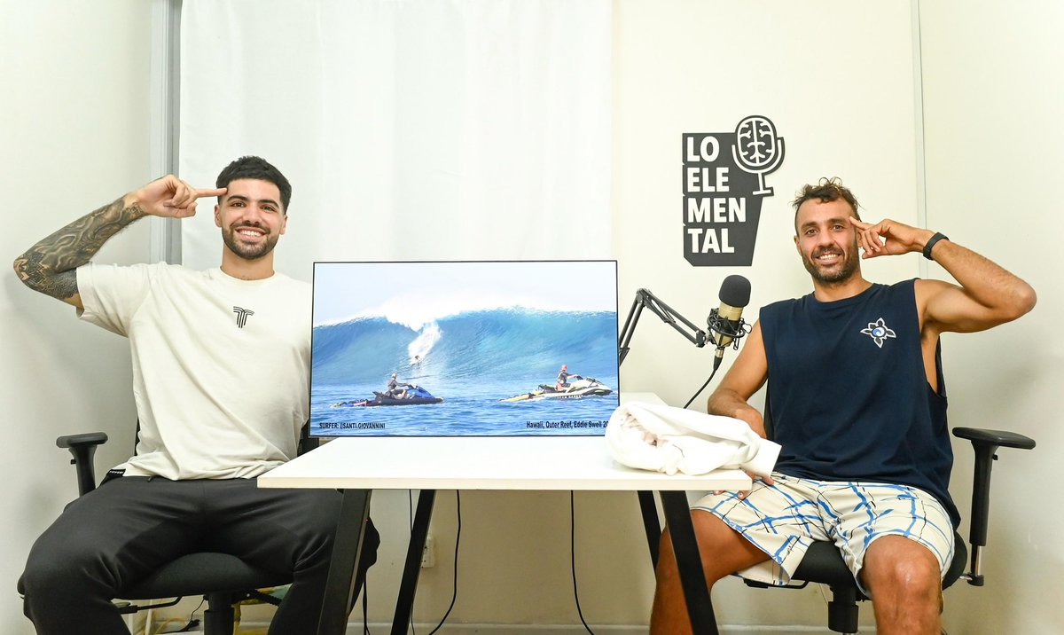🎙️🧠 Charlamos con Santiago Giovannini, practicante de Freesurf. 
Malas decisiones, aventuras, adicciones, mucho coraje y un montón de anécdotas interesantes para contar qué las podrán disfrutar este sábado a las 17:00 hs. por nuestro YouTube y Spotify.
#surf #freesurf #hawai