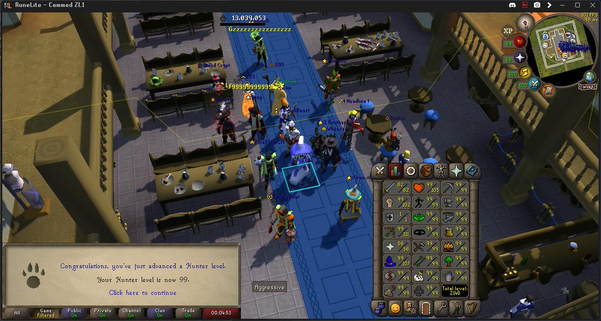 SwiftmendRS's tweet image. 20/23. Max Skills, 1 def pure.