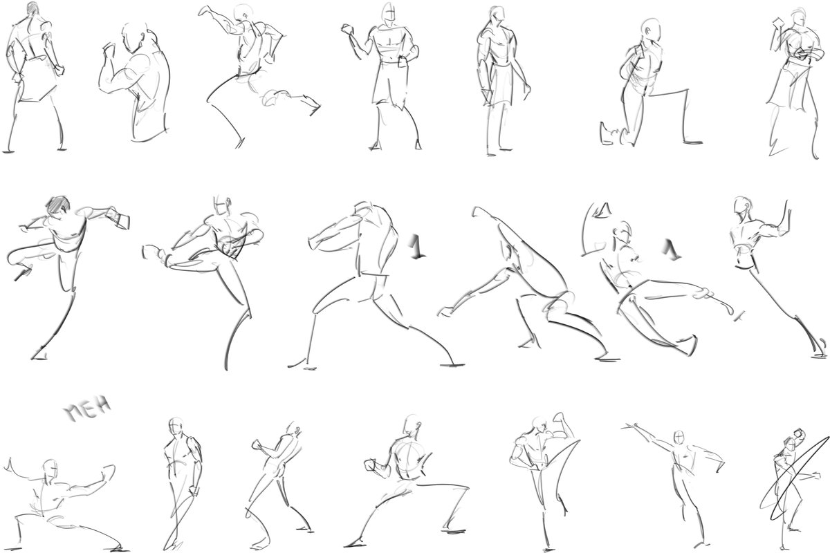 fromreven's tweet photo. its gesturessss #gesturedrawing #art  #gestures https://t.co/oAYrt5o4nO