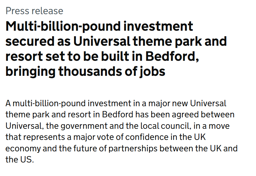 UNIVERSAL GB ANNOUNCMENT