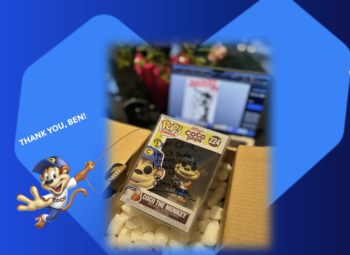 Chris Severs ⭕️ 🇨🇦💙 (@mrktsmart) on Twitter photo FUNKO FUN FRIENDS!! 🐒😍
🙏🙏 <a href="/mrbenrose/">Ben Rose 💙 🛠️</a> for this generous, signed Coco The Monkey (Coco Pops) Funko! Very fun giveaway prize, courtesy of <a href="/OmilliTees/">LeoMILLI ⭕️🟧</a> Creator Economy live stream!
Have a FUN week everyone!
<a href="/veve_official/">VeVe | Digital Collectibles</a> <a href="/OriginalFunko/">Funko</a> <a href="/My_Collectables/">Mycollectables</a> FUNKO FUN FRIENDS!! 🐒😍
🙏🙏 <a href="/mrbenrose/">Ben Rose 💙 🛠️</a> for this generous, signed Coco The Monkey (Coco Pops) Funko! Very fun giveaway prize, courtesy of <a href="/OmilliTees/">LeoMILLI ⭕️🟧</a> Creator Economy live stream!
Have a FUN week everyone!
<a href="/veve_official/">VeVe | Digital Collectibles</a> <a href="/OriginalFunko/">Funko</a> <a href="/My_Collectables/">Mycollectables</a>