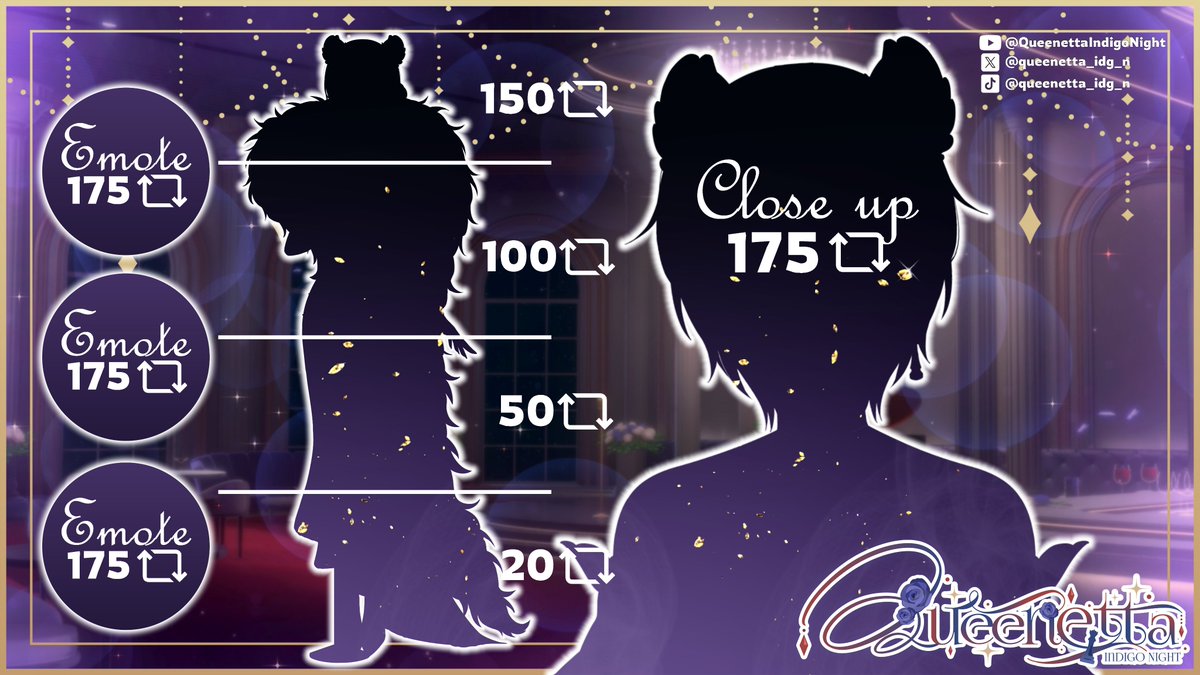 เอาหล่ะค่ะ ~🫧
จะครบ 3 ปีแล้วนะคะ ที่เราได้เจอกัน💜
.
ก่อนจะครบรอบ 3 ปี
ทุกคนช่วยเอาควีนออกจากเงาหน่อยได้ไหมคะ🌹
อยากเจอทุกคนเร็วๆจังเลยค่ะ🥺✨
.
รบกวนกด ♡ + ↻ ให้กันหน่อยนะคะ🫶💖

#Vtuber #VtuberTH #VtubersUprising #ModelReveal #MNqueen #KneelToQueenNight #วีทูปเบอร์ไทย