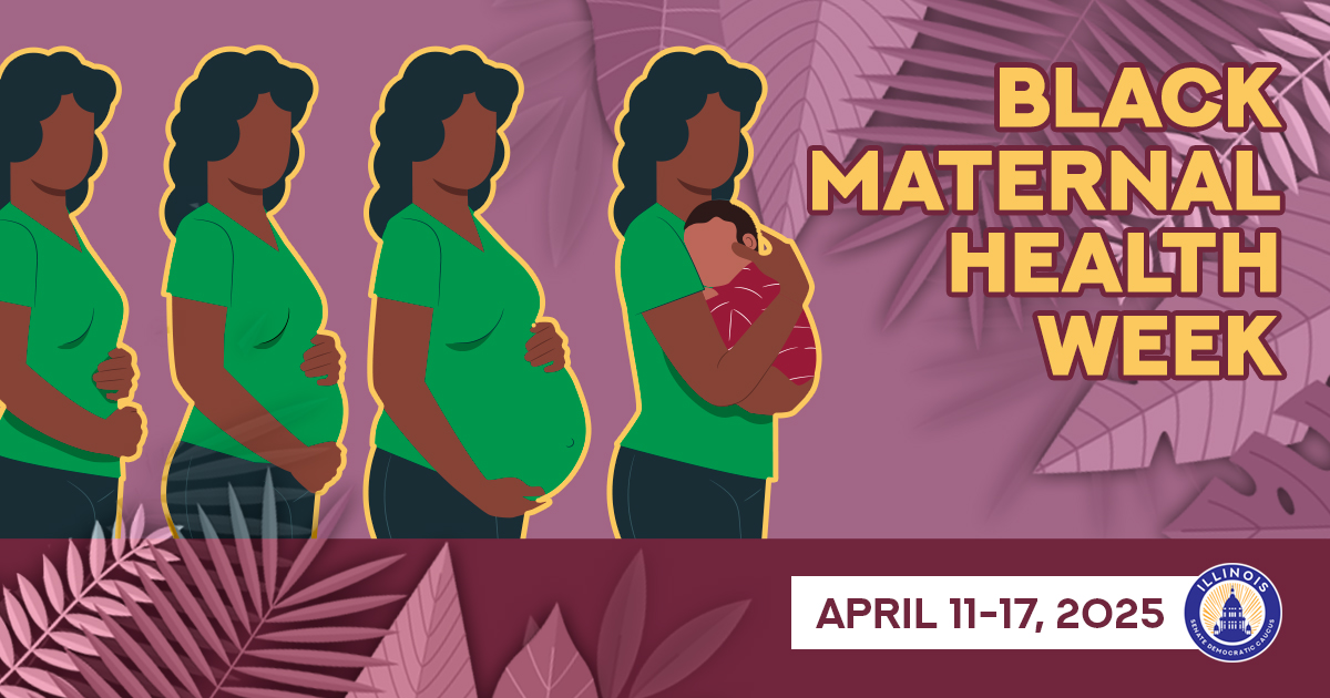 senatorellman's tweet photo. This Black Maternal Health Week, let's commit to listening to Black mothers, amplifying their voices and advocating for policies that prioritize their well-being. All mothers – regardless of race, income or any other factor – deserve respectful, dignified and quality care. https://t.co/ZGcJKplhEV