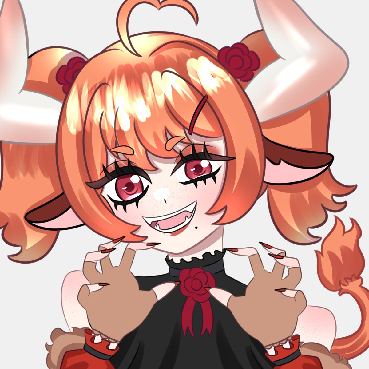 LapinRose_'s tweet photo. hiii #PortfolioDay

I'm a pink gothic bunny who loves drawing cute girls. 🐰🖤✨ https://t.co/z1y8tOXazn
