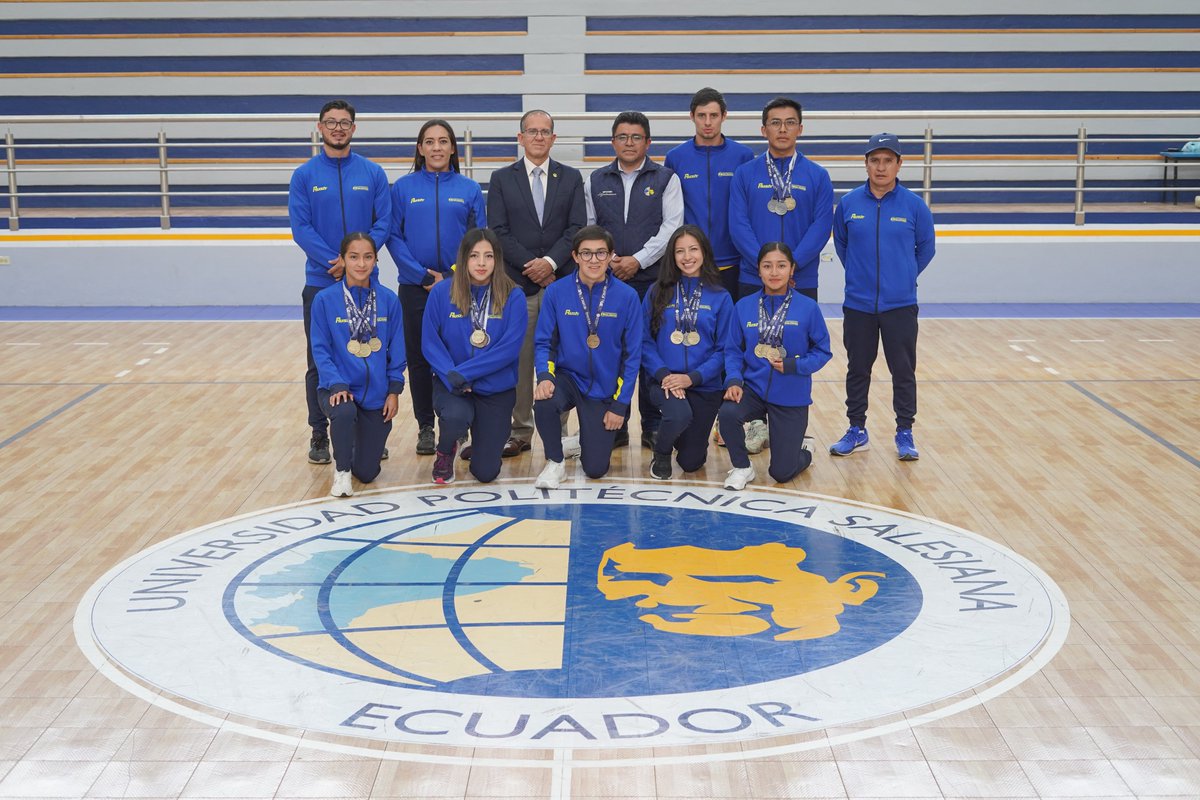 upsalesianaec's tweet photo. ¡La #UPSRumboALemania2025! 🇩🇪

Nuestros deportistas de la #UPS están listos para brillar en los Juegos Mundiales Universitarios #Rhine-Ruhr 2025. Del 16 al 27 de julio, demostrarán su talento y pasión en:

🏓 Tenis de mesa
🏊‍♂️ Natación
🏃‍♂️ Atletismo
🥋 Taekwondo

¡Vamos, campeones! 💙💛 ¡Con todo el apoyo de la #UPS a dejar en alto el nombre del #Ecuador! 🇪🇨

#UPSEcuador #UPSCuenca #DeportesUPS #OrgulloUPS