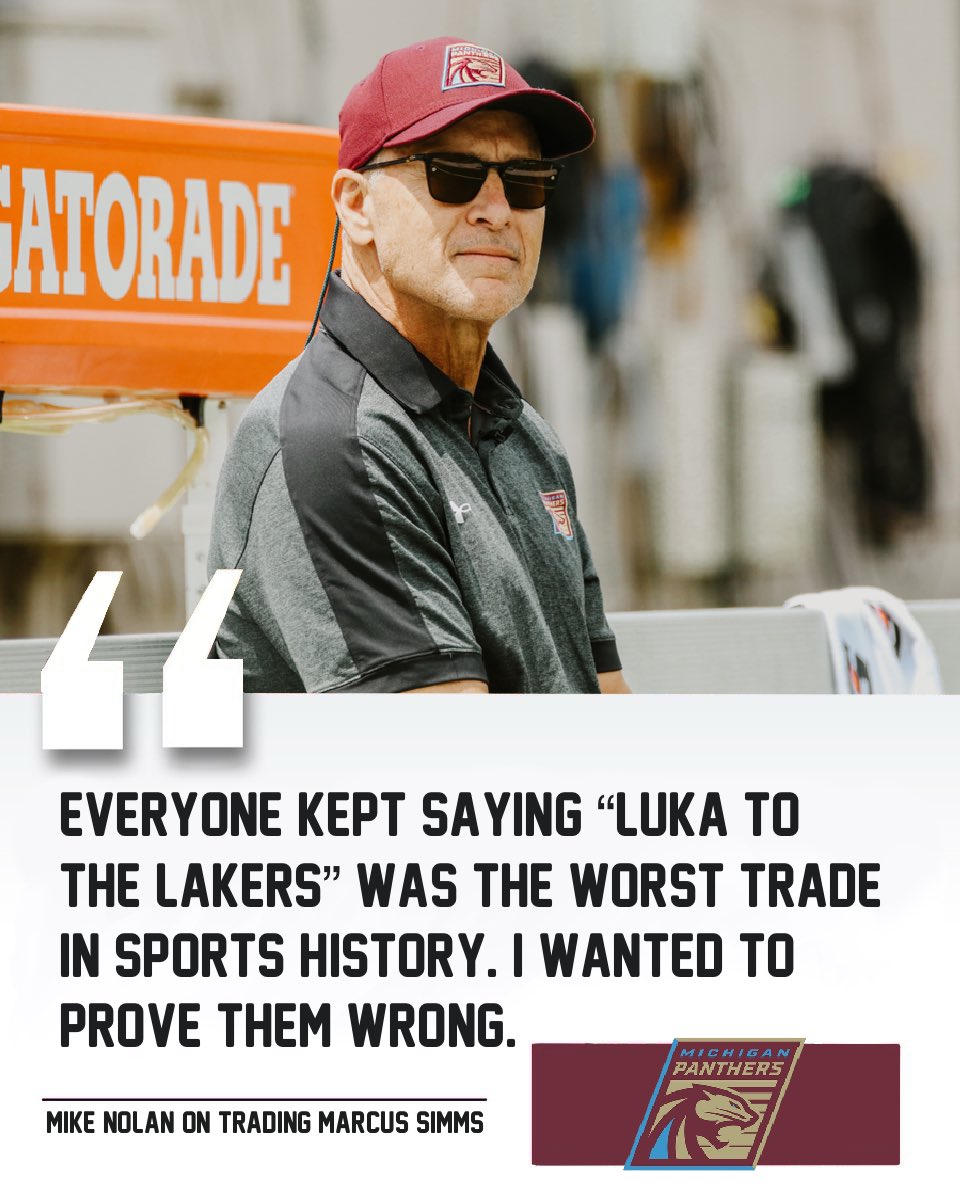 UFLdaily's tweet image. Michigan Panthers HC Mike Nolan breaks silence on why he traded Marcus Simms to Houston. #UFL