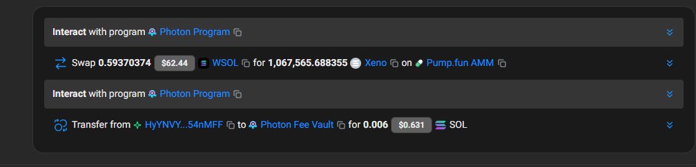 ZinoSOL_'s tweet photo. The Lore Continues, Fartcoin dev bought $Xeno https://t.co/ormd05EQTx
