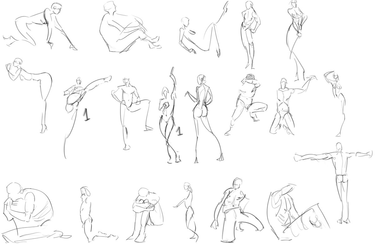 fromreven's tweet photo. other gesture practice #art #gesturedrawing #gestures https://t.co/tE5Gz6uRDd