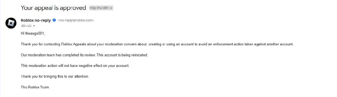 Roblox Account Un-Termer tweet media
