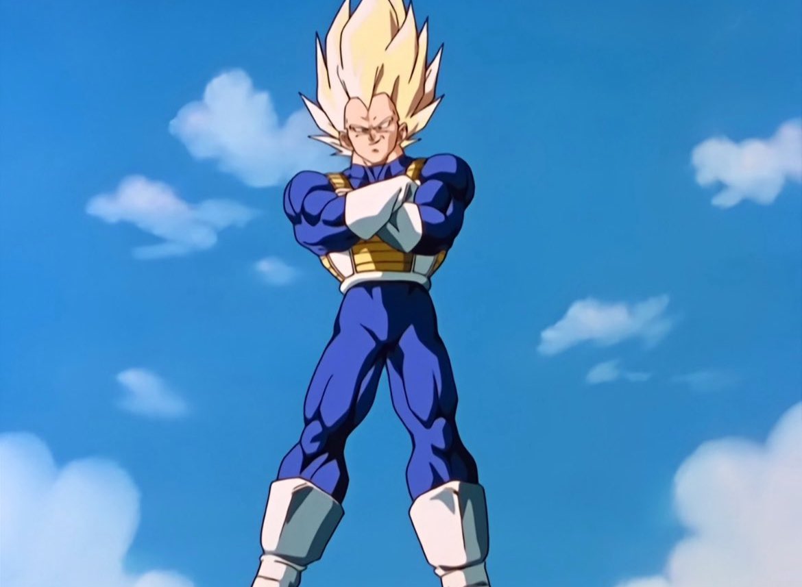 DBZdaily_'s tweet photo. Like father like son https://t.co/xo98pj0eSL