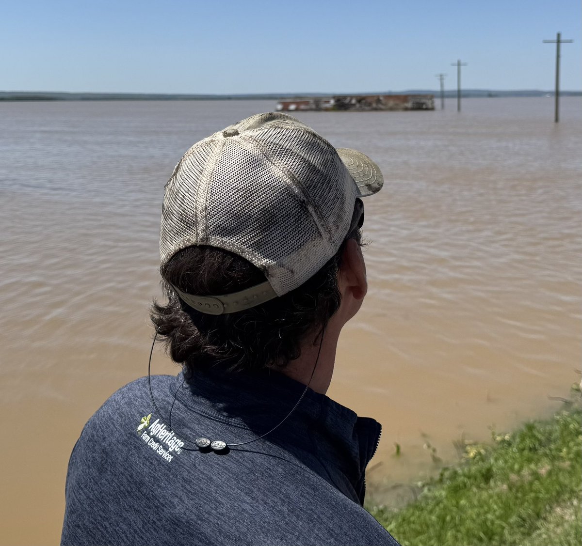 The rains &amp; storms that hit last week added to the stress and difficulties facing many farmers across Arkansas. This is the view of too many farmers in Arkansas as they look over their crop fields.