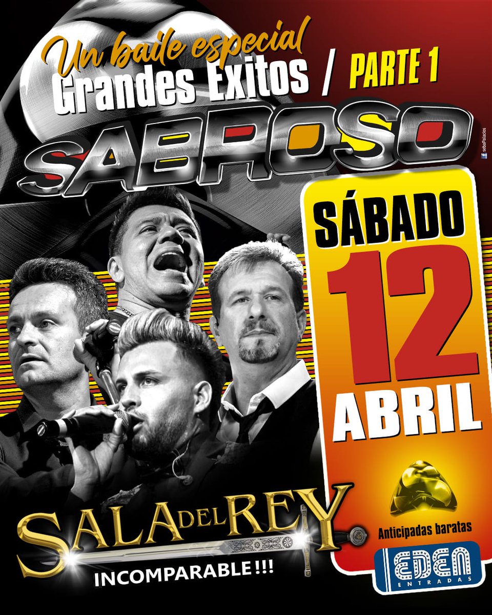 🔼 Este sábado hacemos la parte 1 del baile de los GRANDES ÉXITOS en Sala del Rey (Humberto 1º 439, Córdoba). Un show especial lleno de canciones que te harán emocionar! 🥲