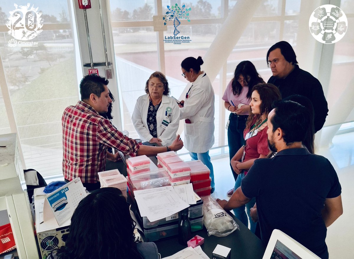 Unidad de Genómica Avanzada del Cinvestav tweet media