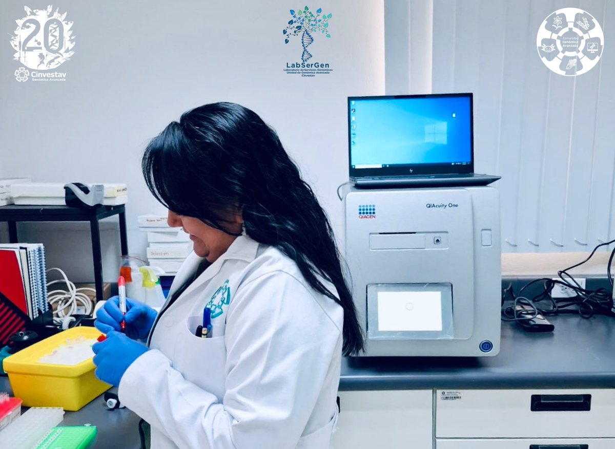 Unidad de Genómica Avanzada del Cinvestav tweet media