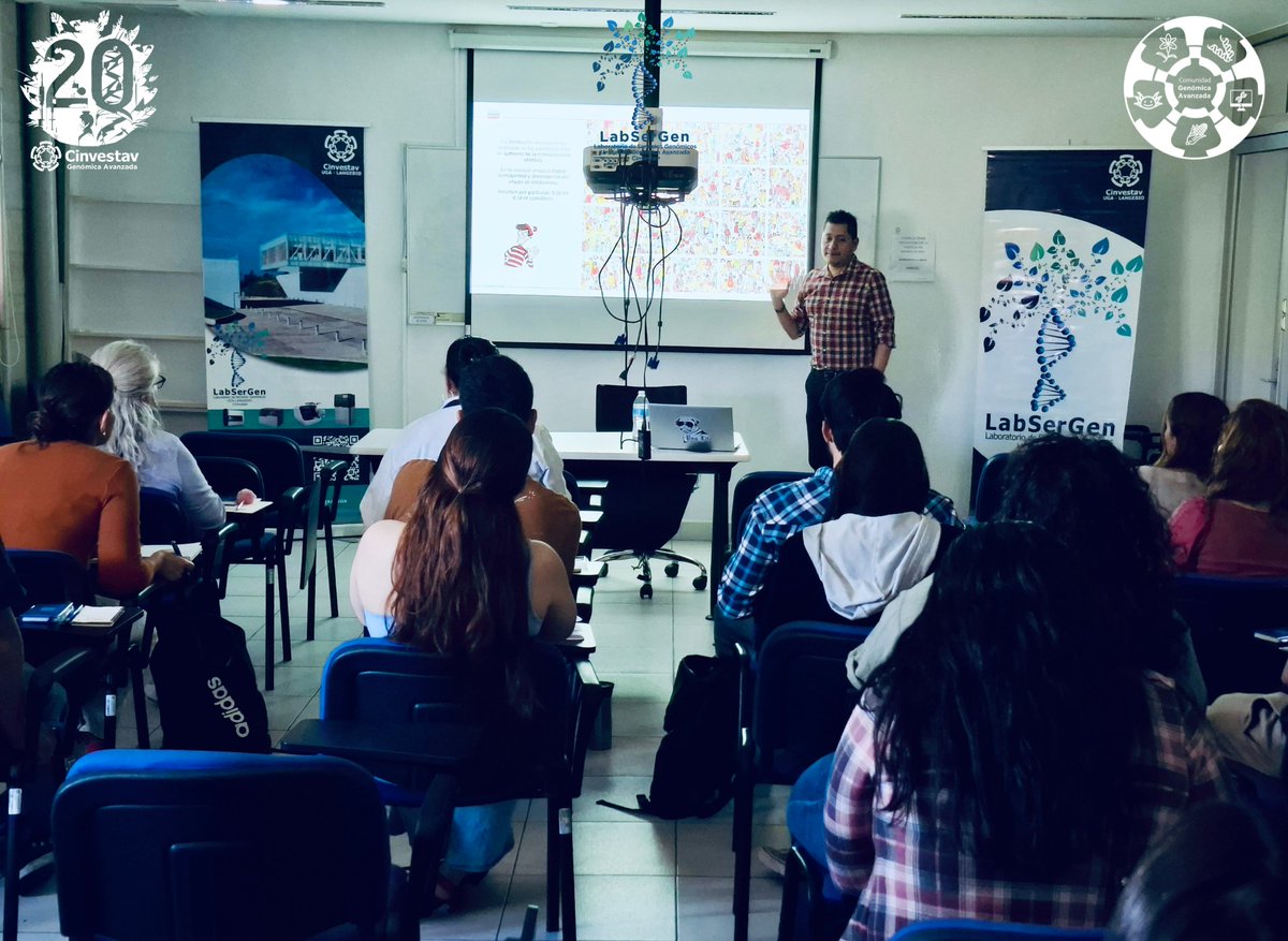 Unidad de Genómica Avanzada del Cinvestav tweet media