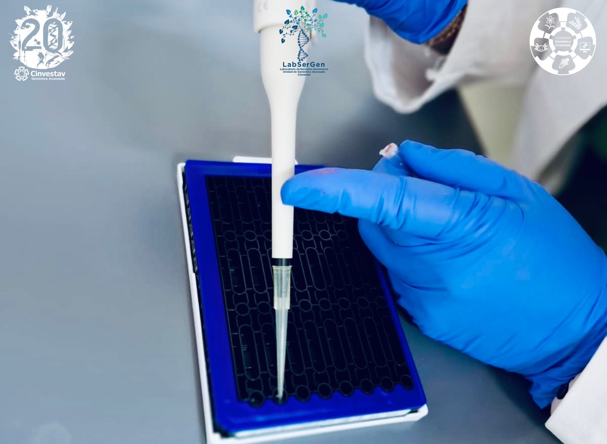 Unidad de Genómica Avanzada del Cinvestav tweet media
