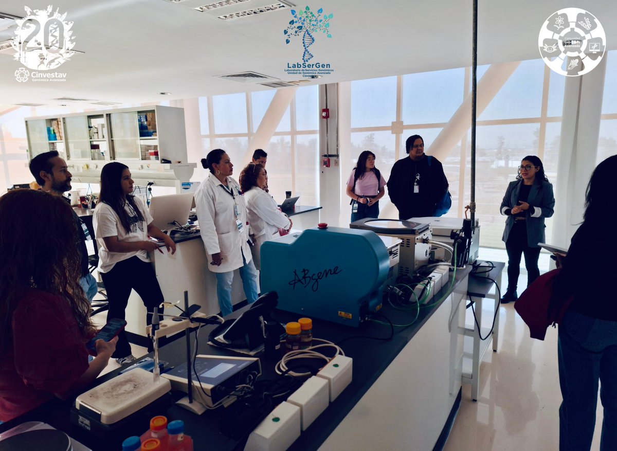 Unidad de Genómica Avanzada del Cinvestav tweet media