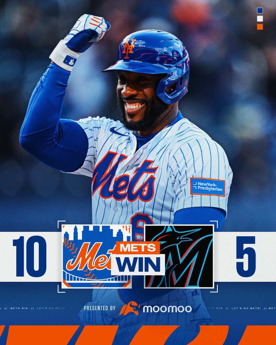 That's 6️⃣ in a row!!! #MetsWin #LGM