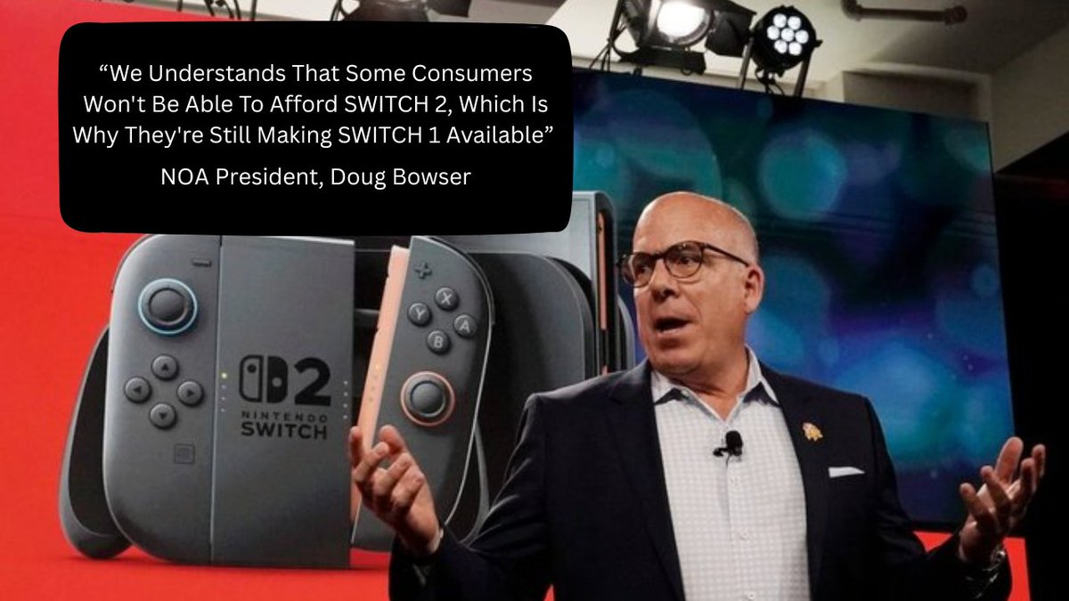 MrboomstickXL's tweet photo. The @NintendoAmerica #Switch2 DRAMA Hits A NEW Highpoint With Gamers! #NOA #DougBowser pulls a #DonMattrick and Its NOT GOOD!
https://t.co/sJZeI4orfO via @YouTube https://t.co/zY6FPmvBbT