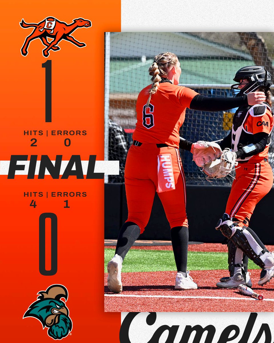 First Camel softball win over the Chanticleers in 5 YEARS!!!

#RollHumps🐪🥎