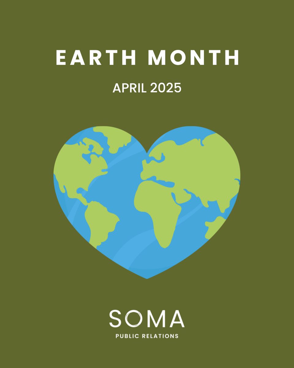April is #EarthMonth 

At SOMA, we champion our incredible clients driving impact through sustainability, environmental solutions, health and wellness and technology for good—and we’re committed to making positive contributions of our own, every step of the way.