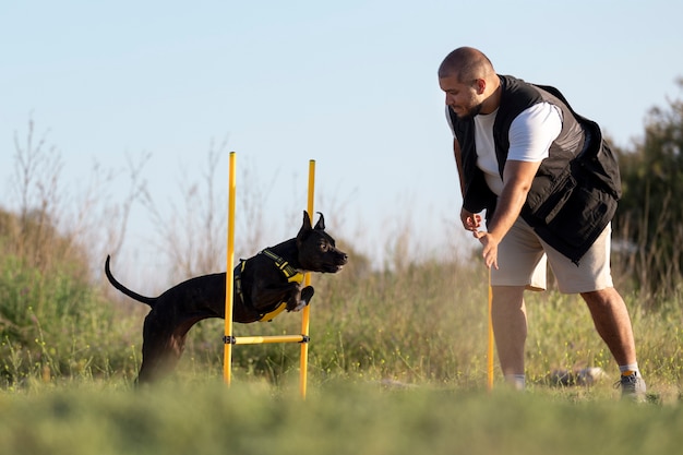 ArmorK9's tweet photo. Transform your dog's behavior with our expert training! Positive reinforcement and personalized plans build confidence and strengthen bonds. #armork9 #professionaldogtrainer #professionaldogtraining #obedience #boardandtrain #privatetraining #personalprotectiondogs https://t.co/Z38AJlN7Io