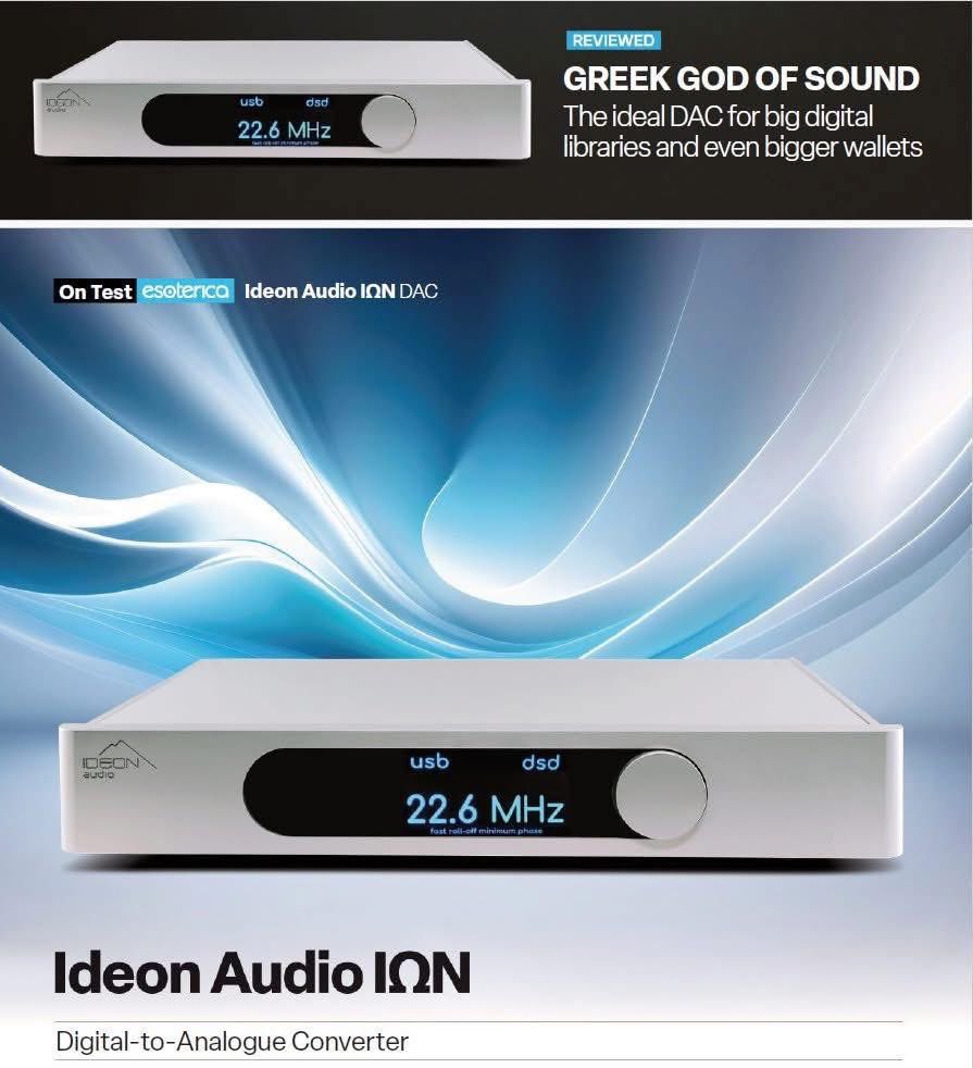 Absolute_Hi_End's tweet photo. REVIEW

IDEON audio ION DAC review in Australian Hi-Fi Magazine, April / May 2025.
Complete review at https://t.co/5wDZfMCoaY

@IdeonAudio #ideonaudio #ideonaudioaustralia #ideonaudioiondac #bestdigital https://t.co/kot9YNtQwv