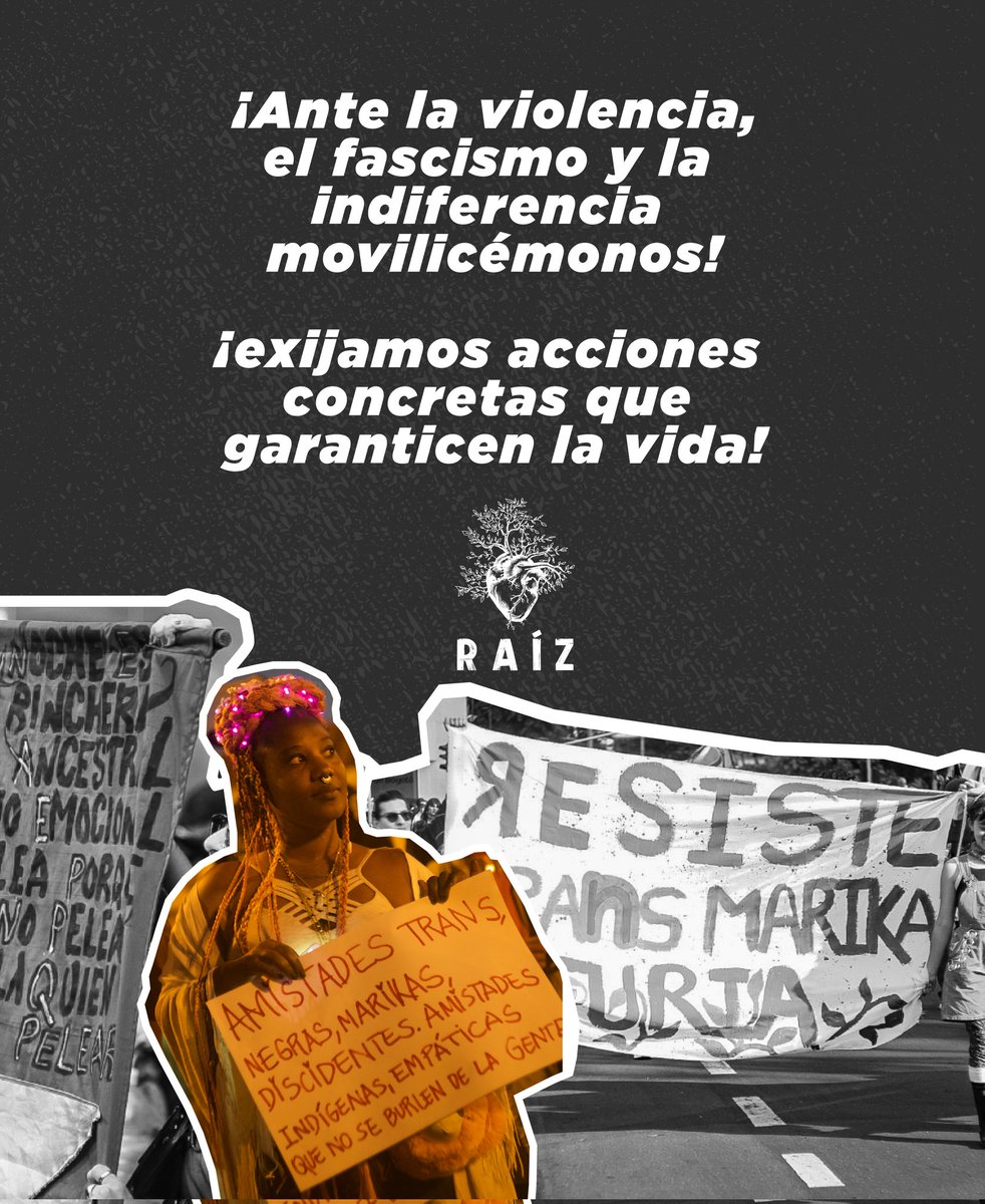 Por Sara y cada una de las disidencias s3xual3s y de género as3sin4das bajo la mirada indiferente de la sociedad y el estado fallido, nos vemos este miércoles 9 de abril en el Parque de hippies desde las 6pm.

#LaTransfobiaMata