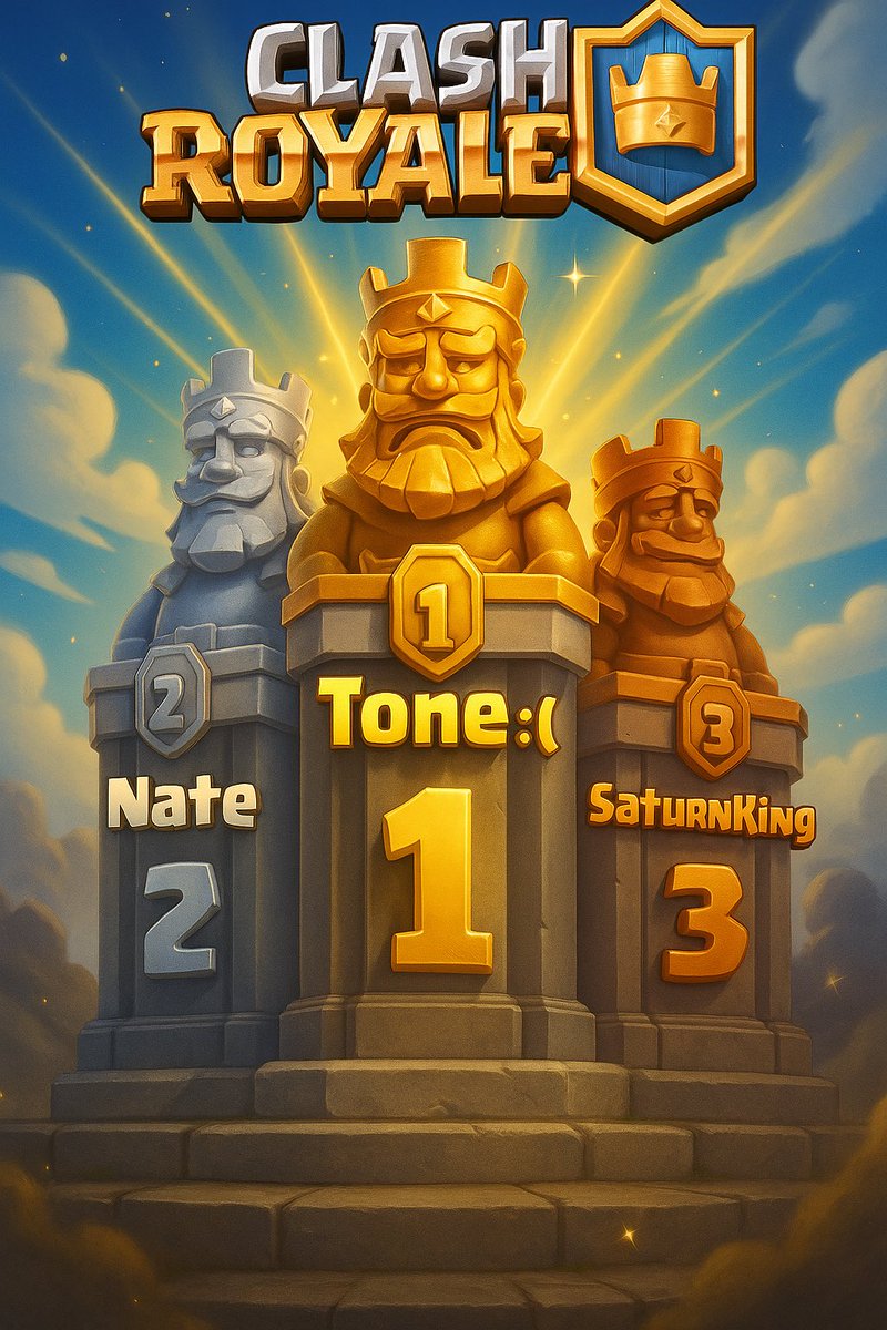 Aqua_CR1 (@aqua_cr1) on Twitter photo Tournament over !
Gg to @varitoneCR @dejnate <a href="/SaturnKing_Cr/">SaturnKing</a> โจ
Thanks <a href="/LeaveBait/">LeaveBait</a> and <a href="/zouzy69/">Twitch_Zouzy69</a> โ
Tournament over !
Gg to @varitoneCR @dejnate <a href="/SaturnKing_Cr/">SaturnKing</a> โจ
Thanks <a href="/LeaveBait/">LeaveBait</a> and <a href="/zouzy69/">Twitch_Zouzy69</a> โ