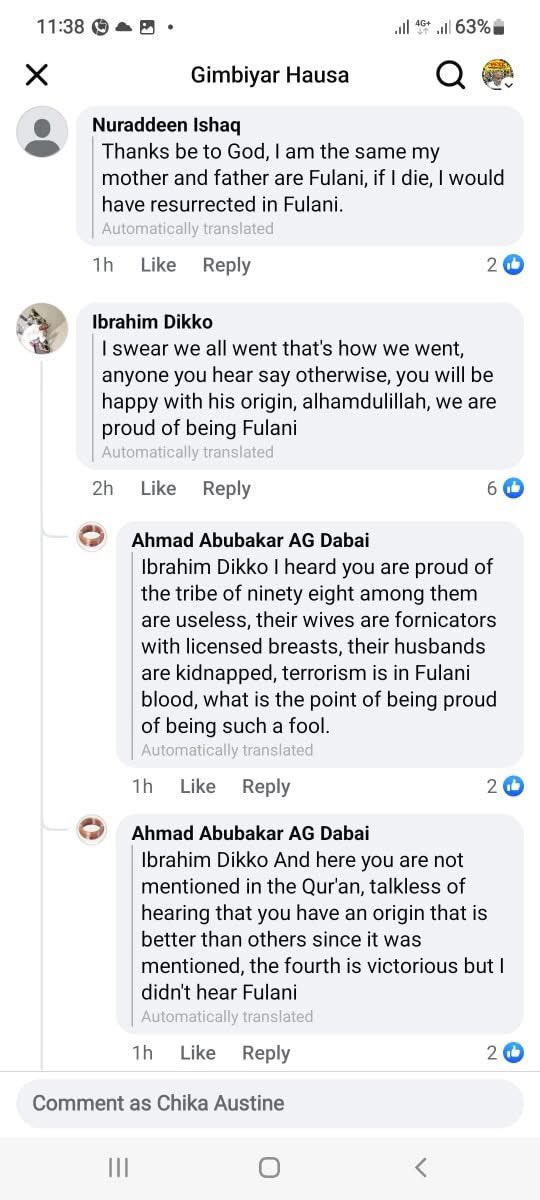 ChinasaNworu's tweet photo. Breaking News !
Hausas attack the sultan of Sokoto (phase 1)
Verbal conflicts arose between #Hausas and #Fulani as the Sultan of #Sokoto asserted he is a true Fulani man. The #Hausas responded , you can read .
They cooked for #IPOB/#ESN for the past 3 yrs , today we’re just starting to cook for them two dishes “tuwo masara and Mia kuka”
(Phase 1)