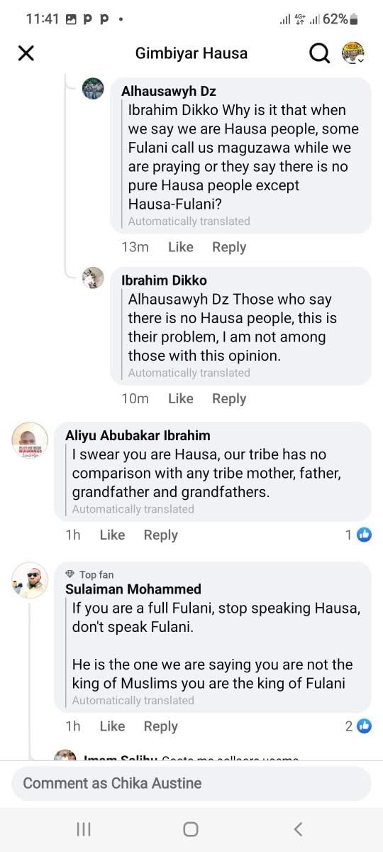 ChinasaNworu's tweet photo. Breaking News !
Hausas attack the sultan of Sokoto.( Phase 2)
Verbal conflicts arose between #Hausas and #Fulani as the Sultan of #Sokoto asserted he is a true Fulani man. The #Hausas responded , you can read .
They cooked for #IPOB/#ESN for the past 3 yrs , today we’re just starting to cook for them two dishes “tuwo masara and Mia kuka”
(Phase 2)