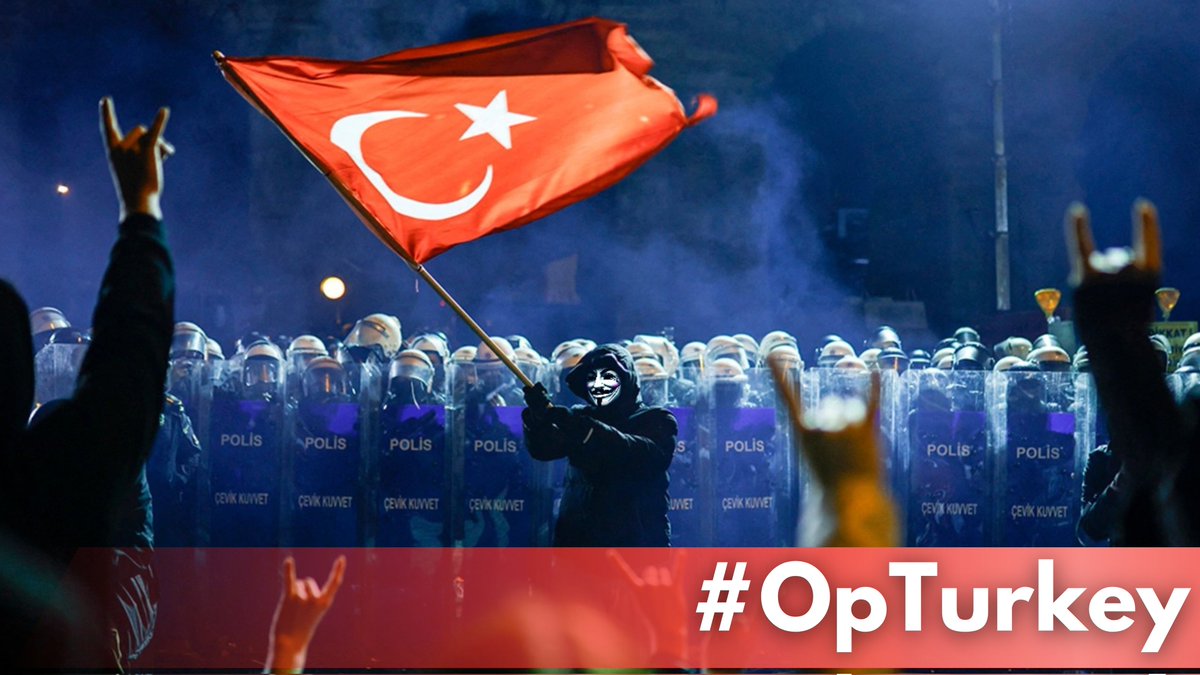 🚨🇹🇷CALLING ALL HACKTIVISTS:
On April 9, join #OpTurkey — launch mass cyberattacks against Erdoğan's regime. Stand with the people rising in the streets.
Crash their systems. Expose their lies.
We are Anonymous. Expect us.
#OperationTurkey #FreeTurkey #April9