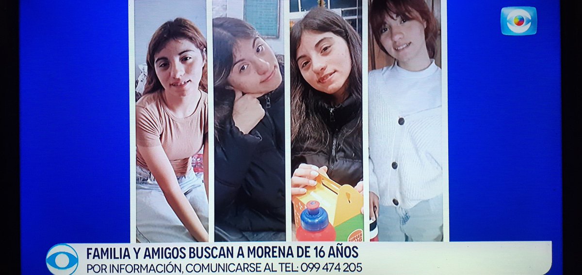 NinaBrav4's tweet photo. Desaparecida desde el 19 de marzo cuando salía para el liceo N°3 de Las Piedras.
Por cualquier información comunicarse al 099 474 205. https://t.co/mwzdZRHWdm