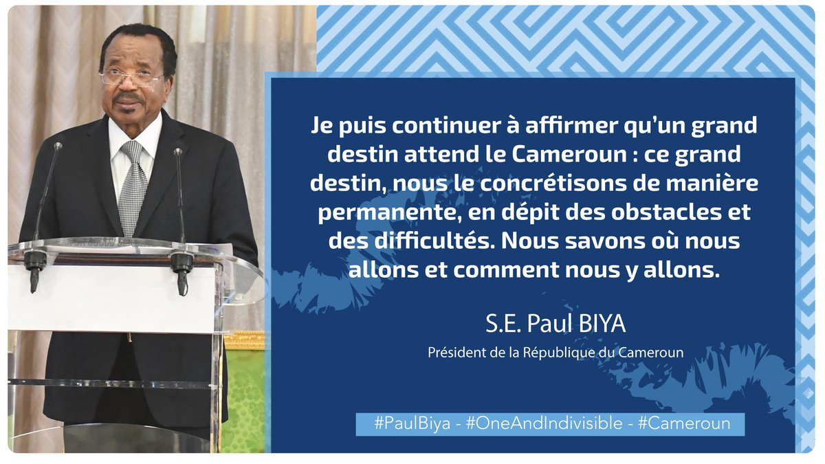 President Paul BIYA tweet media