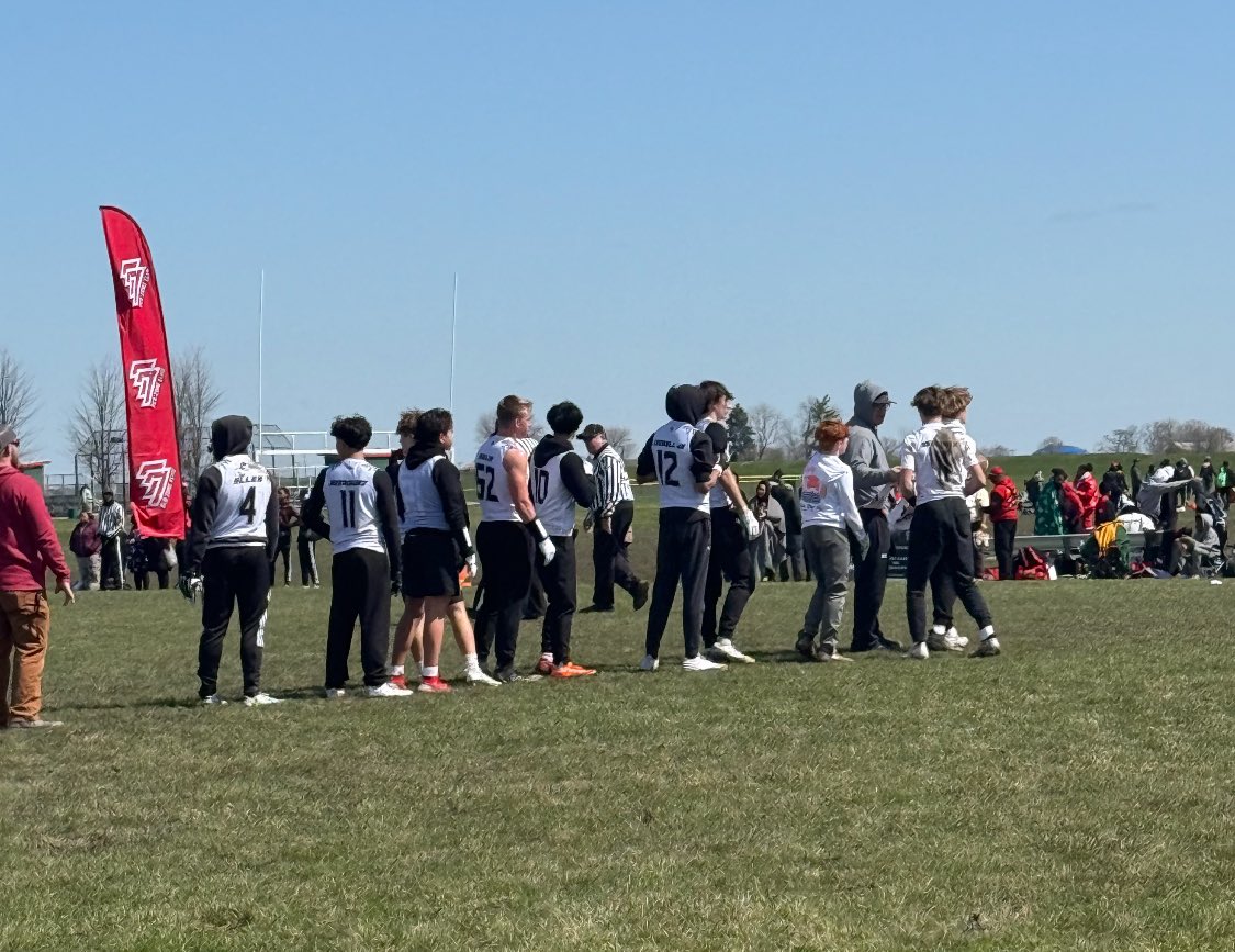Last tournament in the books. Thank you <a href="/wisconsin7s/">Wisco Elite 7s</a> for a great experience and season!

<a href="/WiscoVikingsFB/">Wisco Football</a> <a href="/PrepRedzoneWI/">Prep Redzone Wisconsin</a> <a href="/BadgerFootball/">Wisconsin Football</a> <a href="/Spauldingiowa/">Matt Spaulding</a> <a href="/CoachSWallace/">Seth Wallace</a> <a href="/PatLambert13/">Pat Lambert</a> <a href="/CoachMikeTress/">Coach Mike Tressel</a> <a href="/LeeperDrake/">Drake Leeper</a> <a href="/coacharchiemac/">Archie McDaniel</a> <a href="/CoachMorrell3/">Chuck Morrell</a> <a href="/KaneWommack/">Kane Wommack</a> <a href="/MJScouting/">Matt Jansen</a> <a href="/Bullough40/">Max Bullough</a>