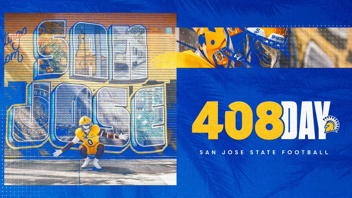 Reppin’ the 408

Happy #408 Day, Spartan Nation!😎

#ThisIsSparta | #AllSpartans