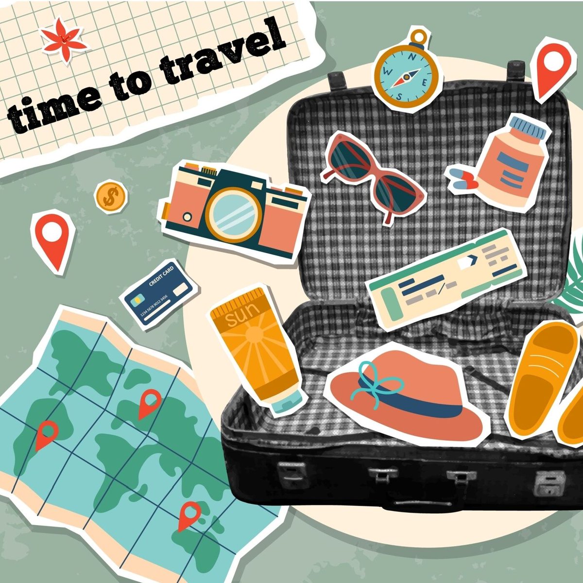 CaptContributor's tweet photo. If you're traveling this summer, I've got some tips to help make things less stressful. And don't forget you can use your benefits for some travel-related goodies. I'll walk you through it all, so keep reading! https://t.co/StmPPL749i https://t.co/UVTHj9mgGv
