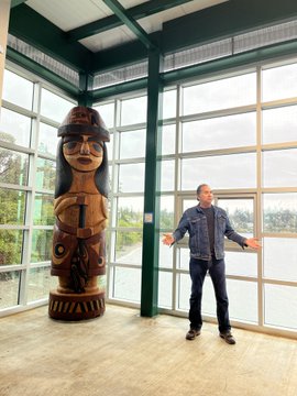 アーティストのアンディ・ウィルバー・ペーターソンのおかげで、#BainBridge