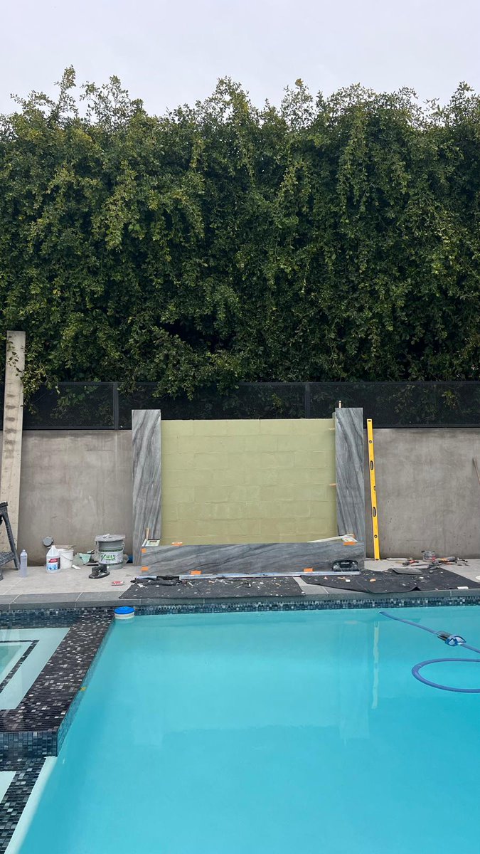 GreenTechRemo's tweet image. 🌞🏊‍♂️ Summer’s coming! Upgrade your backyard with a custom pool from Green Tech Remodeling &amp;amp; Design, featuring a relaxing waterfall! 🌊 DM us for a free consultation! #PoolGoals #WaterfallFeature #SummerReady #GreenTechRemodeling