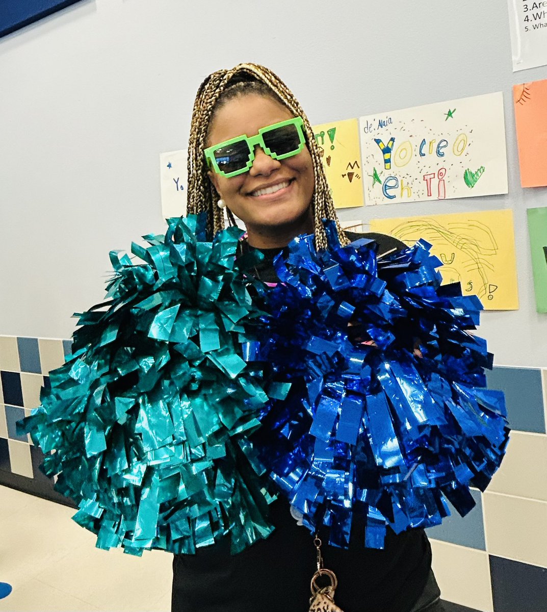 ReyesInClass's tweet image. Our 5th grade team went all in for the STAAR ⭐️Pep Rally!
We hyped up Math, Reading, and Science — and made sure our kids know:
We ARE passing!
#STAARReady #TheyNotLikeUs #5thGradeStrong #TestPrepVibes
@WTHanes @IrvingISD 
Let’s gooo!
Math ➕ Reading 📚 Science 🔬 = SUCCESS ✅