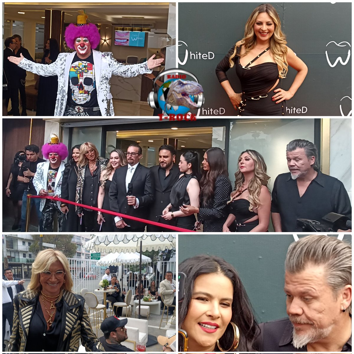 Radio_TRock's tweet photo. Estamos en la inauguración de #WhiteD la nueva clínica dental que revolucionará en la CDMX

@PlatanitoShowMx @Adela_Micha @GalileaMontijo @soymarianaochoa @LitzyOficial https://t.co/rDbyxJhPW7
