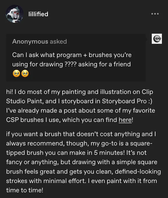 programs and brushes