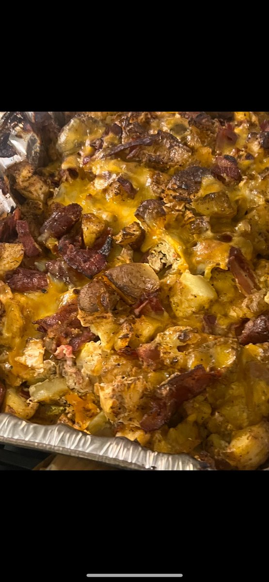 FullRackDiveBBQ's tweet image. FRD is cooking Sunday supper for you in Northwest Arkansas this weekend. Our 2 sides of the day are Cheesy “Power” potatoes and Smoked Cream Cheese. Send your order to our email attached or contact at (479) 409-8492 we will have pickup available.