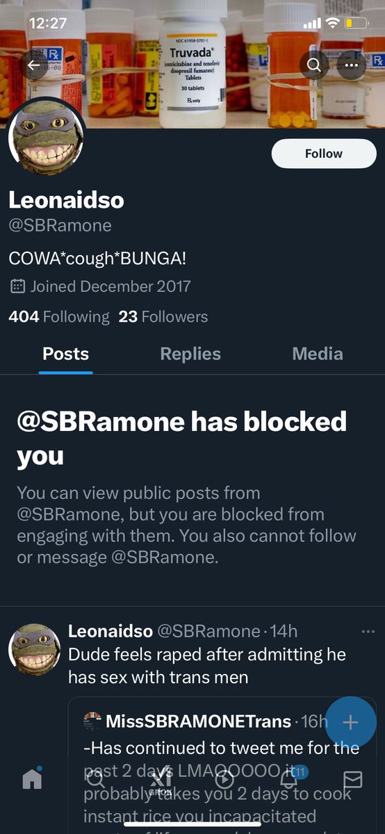 asvpyano's tweet photo. @methadonebuddy @teeehaa @The_Only_Barbie Like stfu about blocking lmao oh wait you suck dick but try to make fun of other ppl for sucking dick too so checks out lmaoo https://t.co/Uz2I5yJ7IR